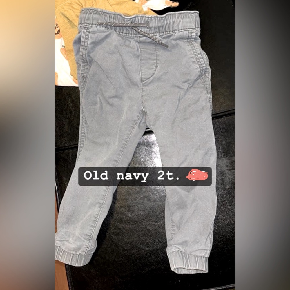 3 for $15! Toddler boy pants 2t old navy toddler boy gray pants size 2t